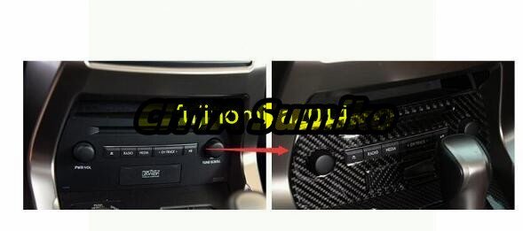 レクサス新型NX300h nx200 nx200t専用 インナー ラジオ ガーニッシュ カーボン製 激安価拍卖