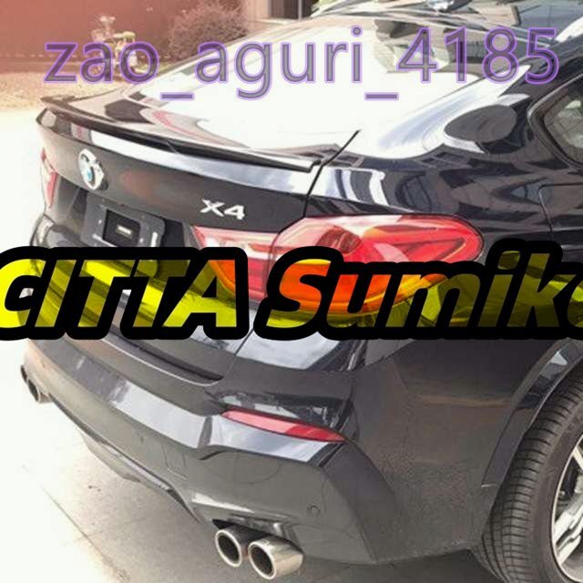 高品質 abs リア 翼 リアスポイラー bmw x4 f26 2015-2016拍卖