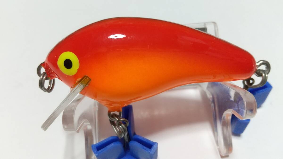 9 サンダーシャッド 103 RED OR 約6cm 12g リッククラン BALSA バルサ THUNDER SHAD シャロークランク BOX保管の未使用品拍卖