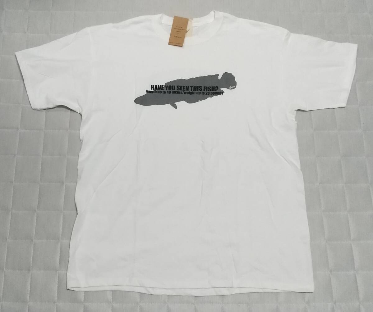 雷魚 Tシャツ XL 白 WHITE ホワイト ライギョ イーター EATER SNAKEHEAD スネークヘッド 未使用 タグ付 送料込 釣 HAVE YOU SEEN THIS FISH拍卖
