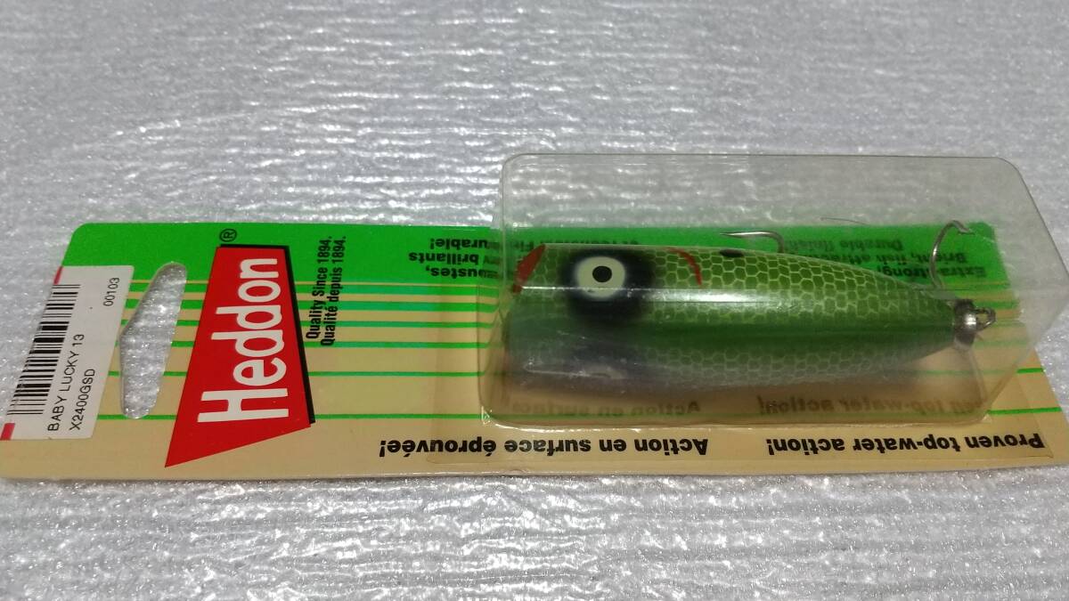 ベビーラッキー13 GSD BABY LUCKY 13 へドン heddon トップ TOP エビスコ EBISCO スミス 新品購入未使用品拍卖