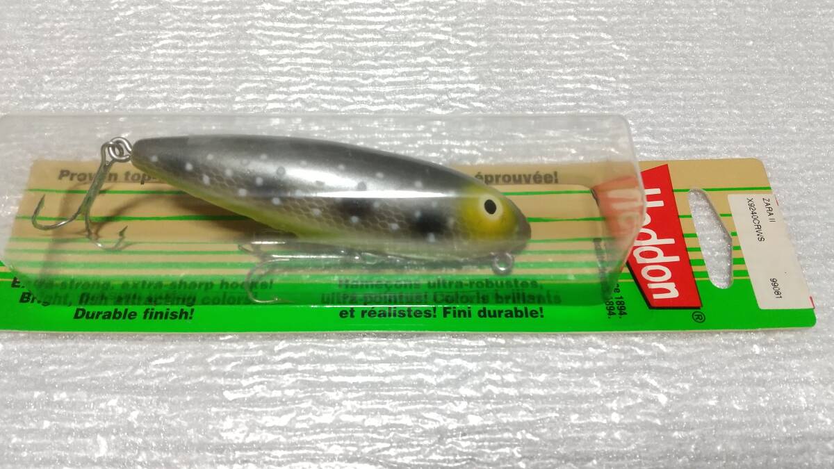 ザラⅡ CRWS ザラスプーク2 ZARASPOOKⅡ ザラ2 ZARAⅡ ZARA2 heddon へドン スミス トップ TOP エビスコ EBISCO 新品購入未使用品拍卖