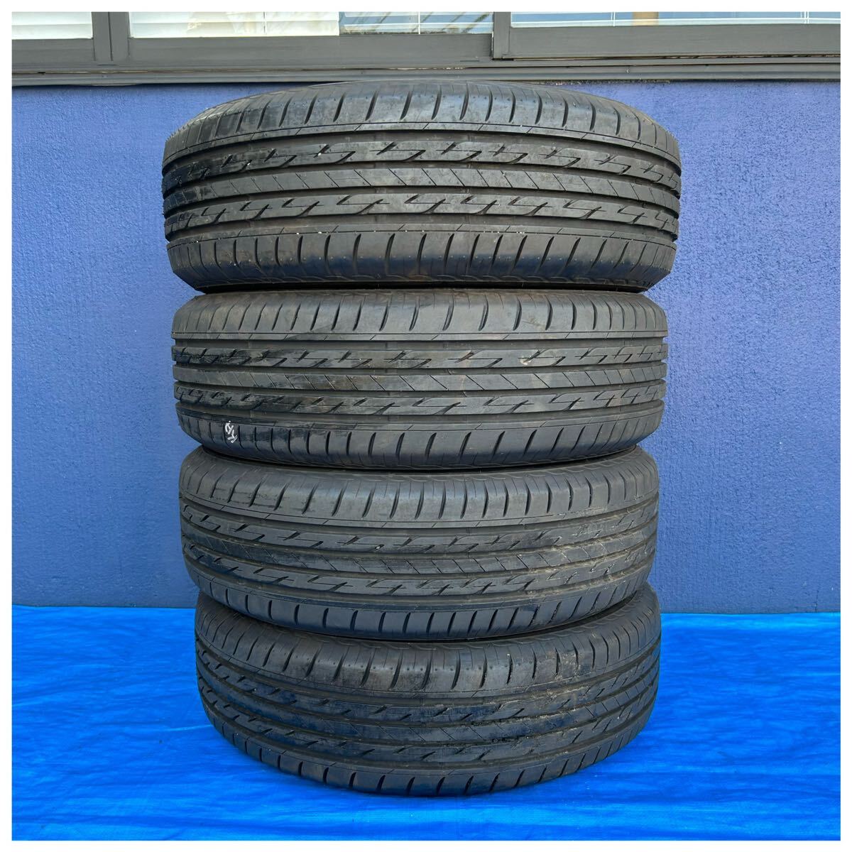 メーカー : ブリヂストン ラジアル 4本サイズ : 195/65 R15 91Sバリ山 ブリヂストン BRIDGESTONE拍卖