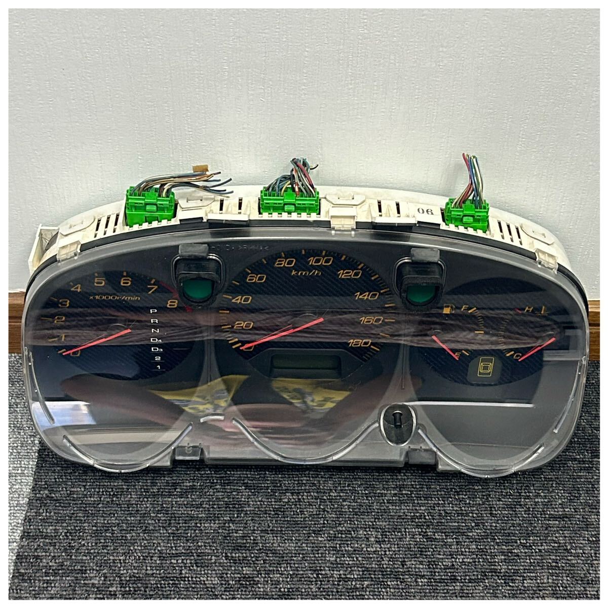 ホンダ アコードワゴン CH9 スピードメーター カーボン調 アコード デジタルメーター拍卖