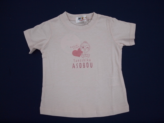 新品 SA3297-80 30%OFF アンパンマンTシャツ モスピンク レターパック可発送(代引き不可)拍卖