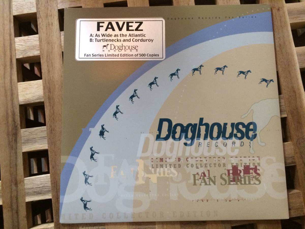 レコード/7インチ クリアービニール 限定 500★FAVES★As Wide as the Atlantic / Turtlenecks and Corduroy拍卖