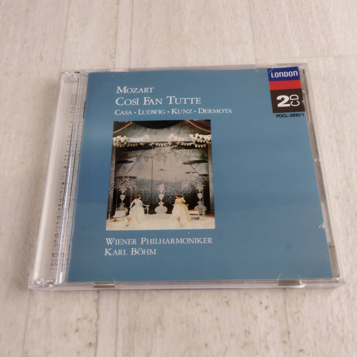 1MC5 CD カール・ベーム ウィーン・フィルハーモニー管弦楽団 モーツァルト 歌劇 コシ・ファン・トゥッテ 全曲拍卖