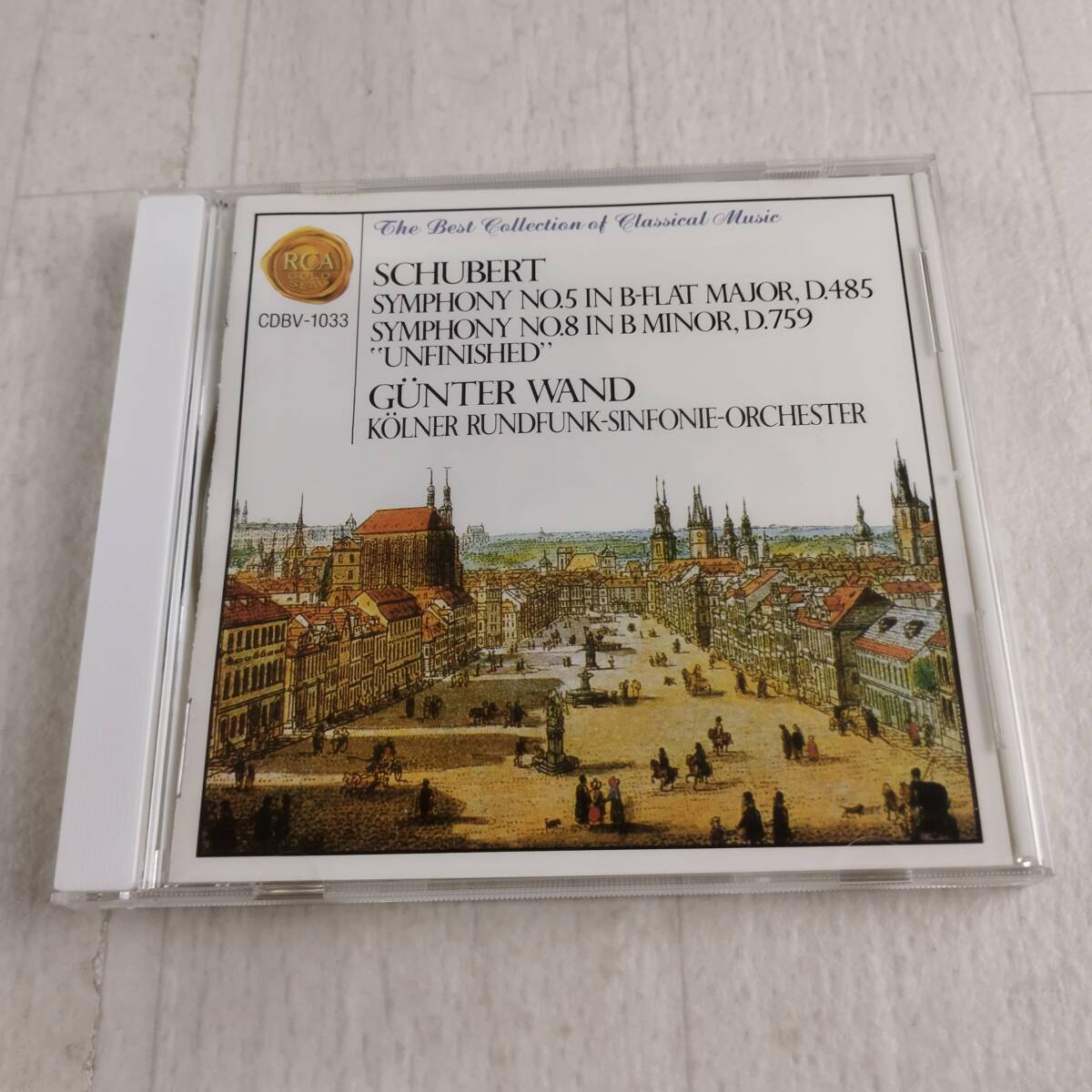 1MC1 CD ギュンター・ヴァント ケルン放送交響楽団 シューベルト 交響曲第5番 第8番 未完成拍卖