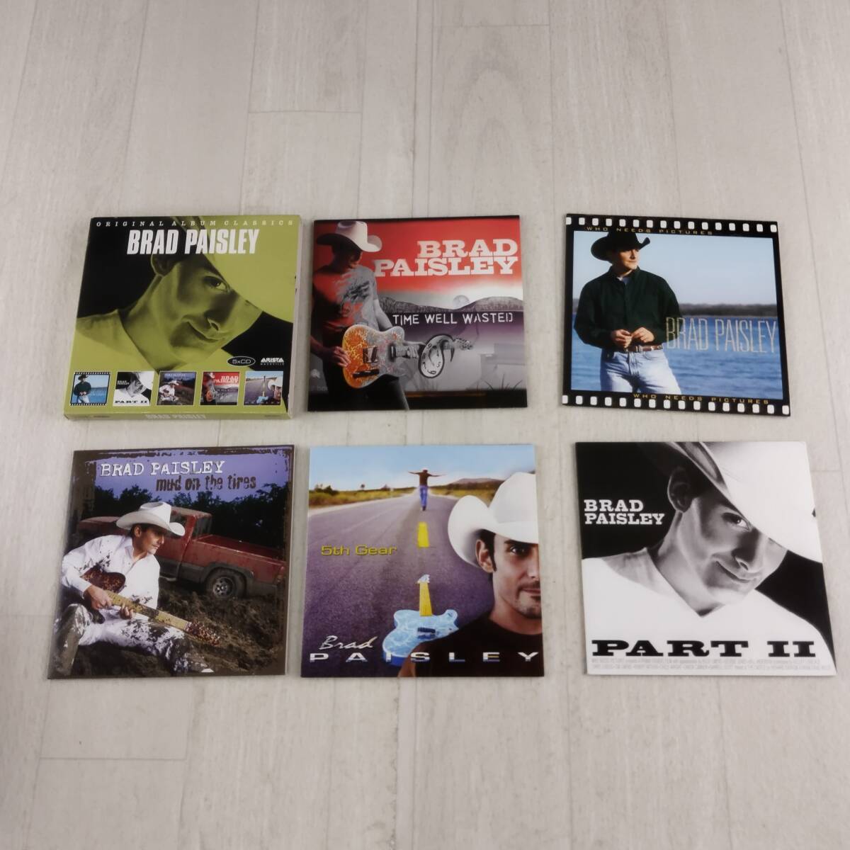 1MC1 CD BRAD PAISLEY ORIGINAL ALBUM CLASSICS 5枚組拍卖