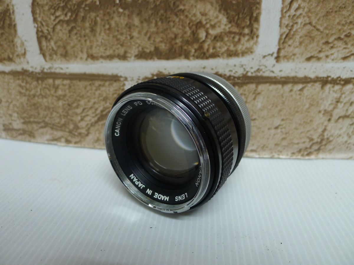 g★557 キャノン 単焦点 カメラレンズ CANON FD 50㎜ 1:1.4 マニュアルフォーカス/60拍卖