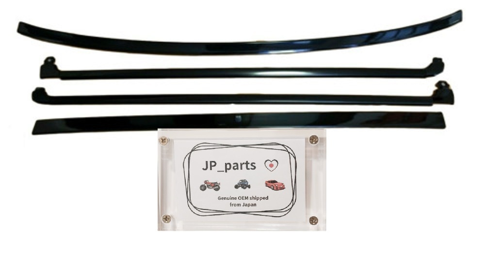 トヨタ 純正 新品未使用 70系 スープラ SUPRA リアウインドウ モールディング(4点)セット GA70 JZA70 MA70拍卖