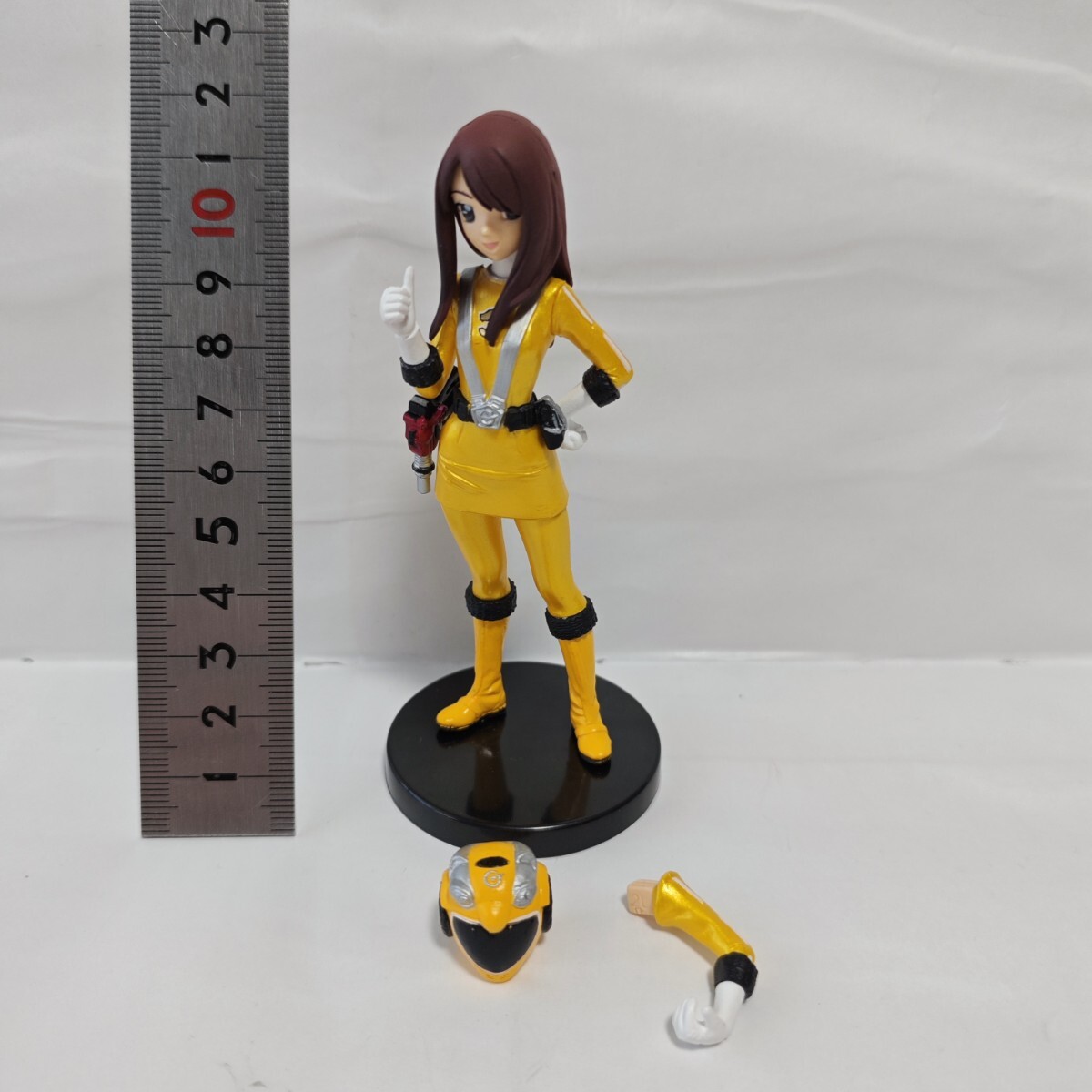 ガールズインユニフォーム ゴーオンイエロー 逢沢りな 炎神戦隊ゴーオンジャー 楼山早輝 特撮制服乙女 フィギュア 戦隊 特撮 おもちゃ 拍卖
