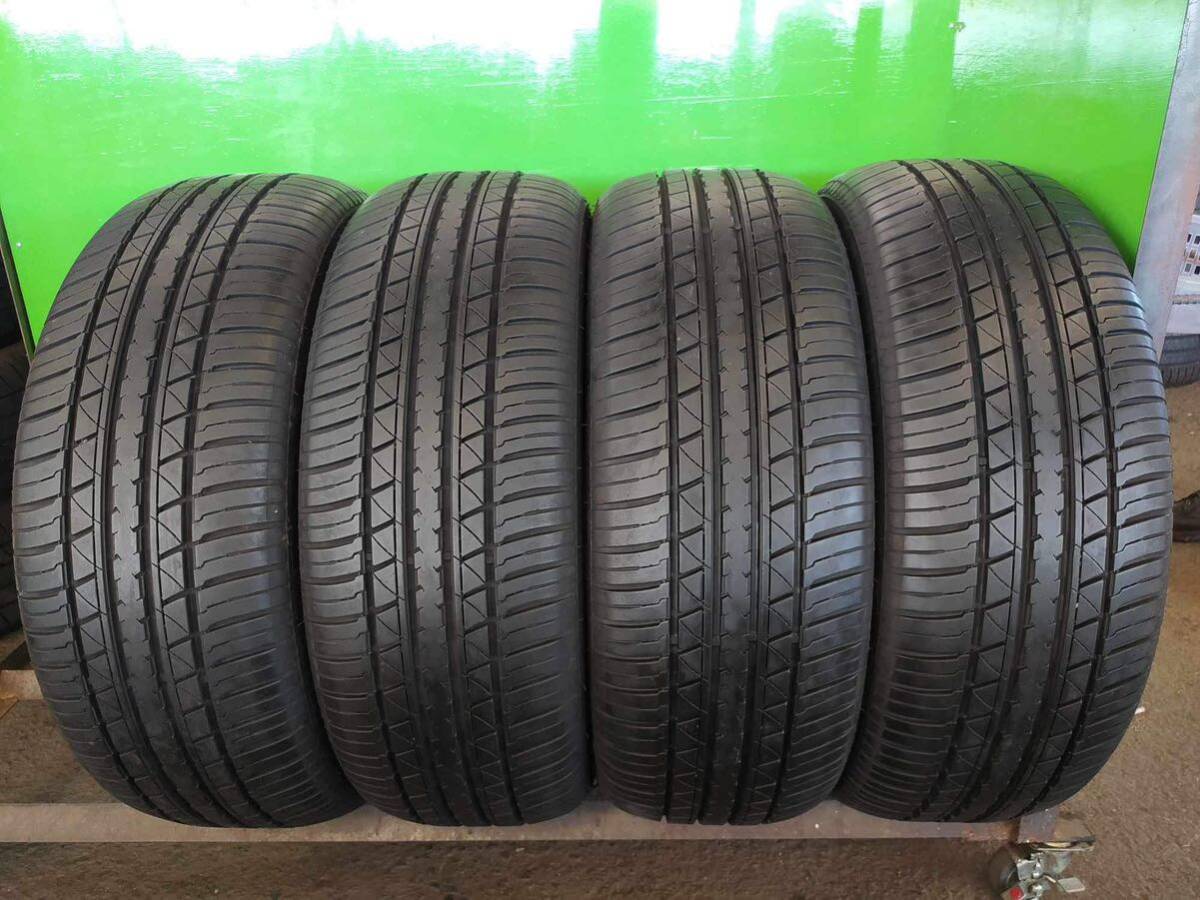 【3058】★【送料無料】★ 215/55R18 4本セット夏タイヤバリ山 WARRIOR SR1【2022年】。拍卖