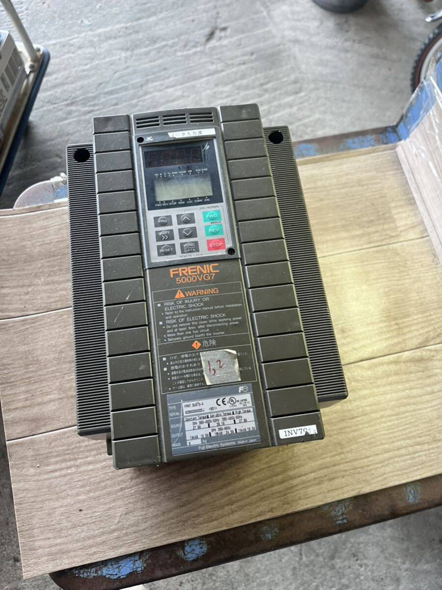 1,2 富士インバーターFRN-7.5UG7S-4 7.5KW 未動作拍卖
