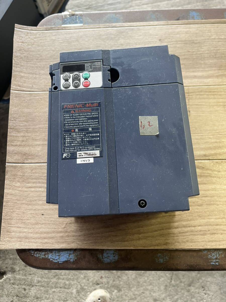 1,2 富士インバーターFRN7.5E1S-2J 7.5kw 未動作拍卖