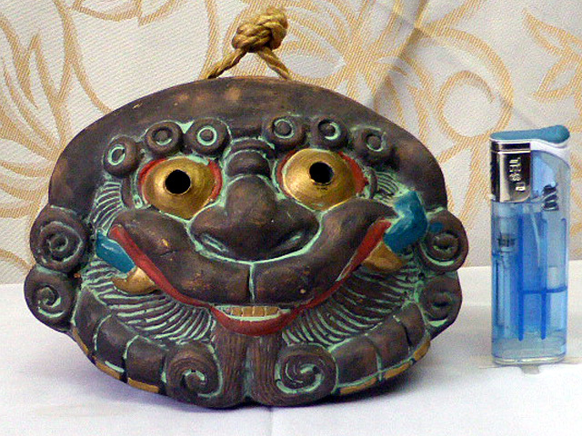 da12 郷土玩具 民芸品 長崎分紫山 福済禅寺 土鈴 オブジェ/置物・240830拍卖