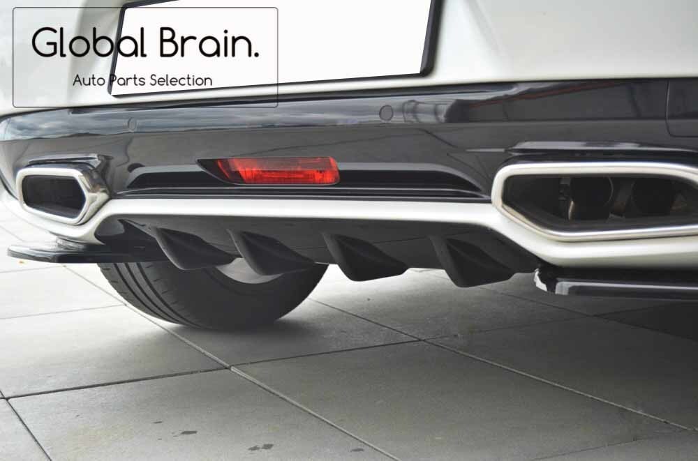 シトロエン DS5 後期 リア センター ディフューザー / スプリッター スポイラー バンパー バランス トリム アンダー フィン拍卖