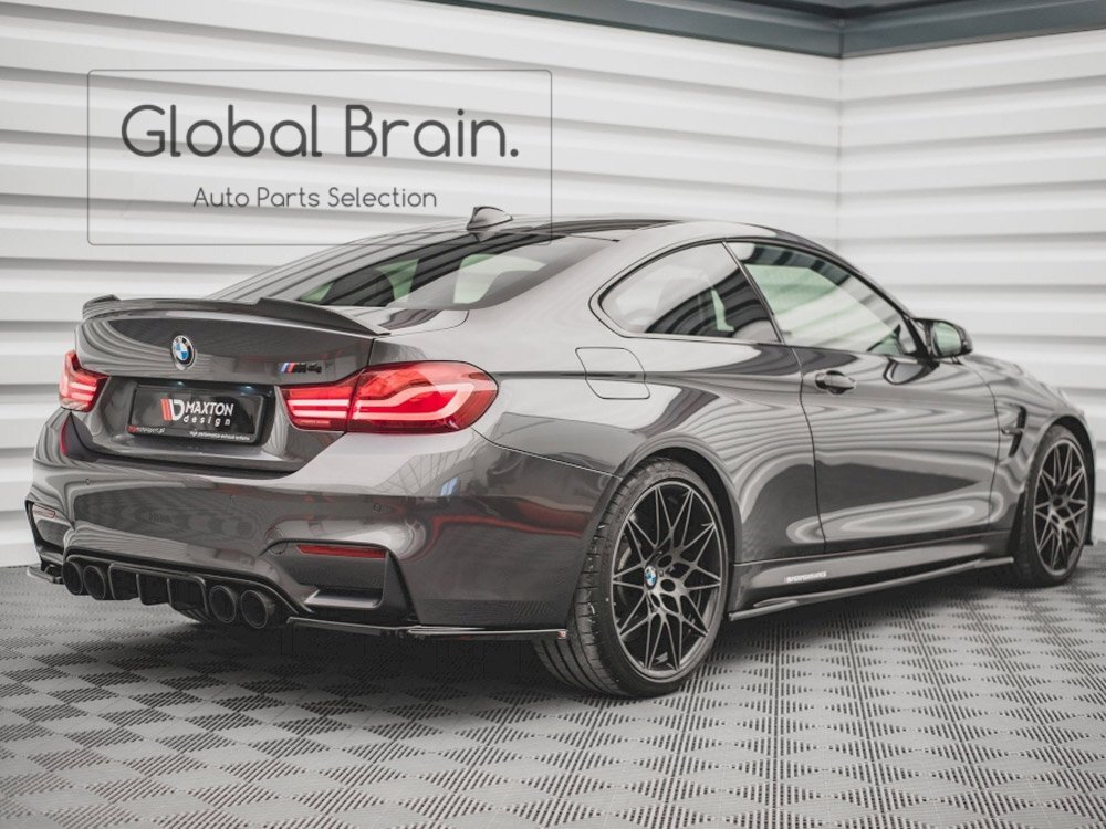 BMW M4 F82 サイド スカート カバー スポイラー / サイド スプリッター ディフューザー バンパー エプロン トリム拍卖