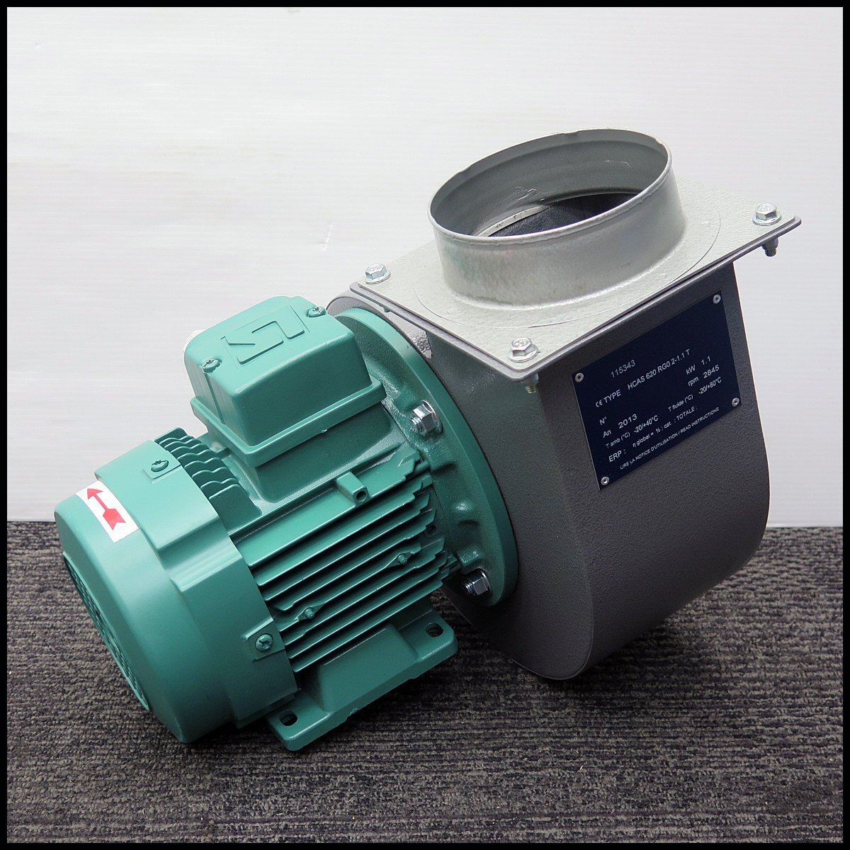 △未使用 IZ LEROY SOMER ブロワ 230V/400V/460V 送風機/送風ブロワ/3~LSE80L拍卖