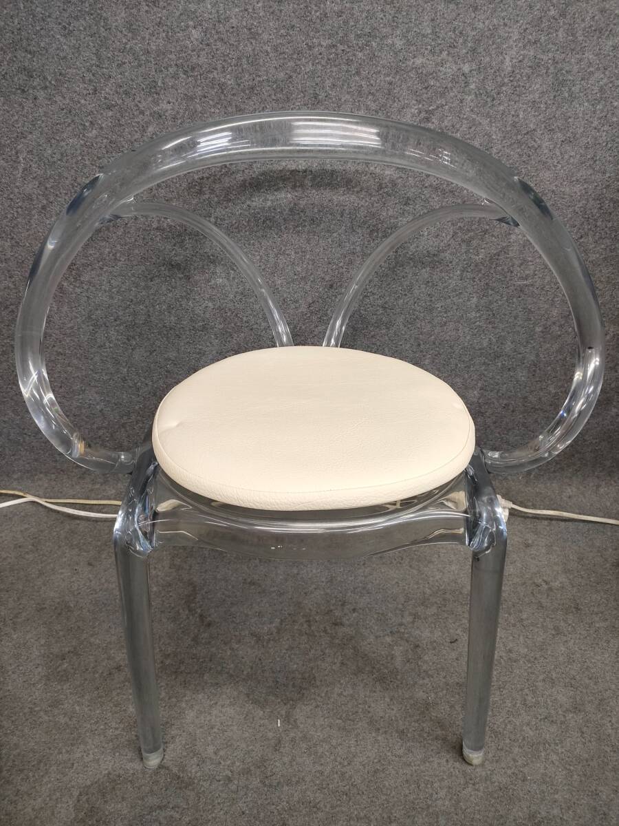 クリアカラー ガーデンチェア 椅子 アクリルチェア ※複数在庫あり拍卖