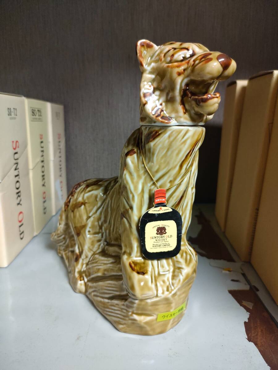 SUNTORY OLD サントリー オールド ウイスキー特級 干支 ボトル 虎 寅 43% 43度拍卖