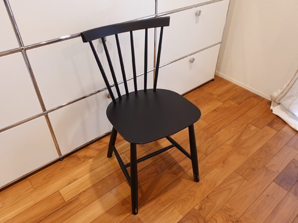 北欧●デンマーク●FDBモブラー社●Poul M. Volther●J46アームレスチェア●ビーチ材●Kvist●モーエンセン●スポークチェア拍卖