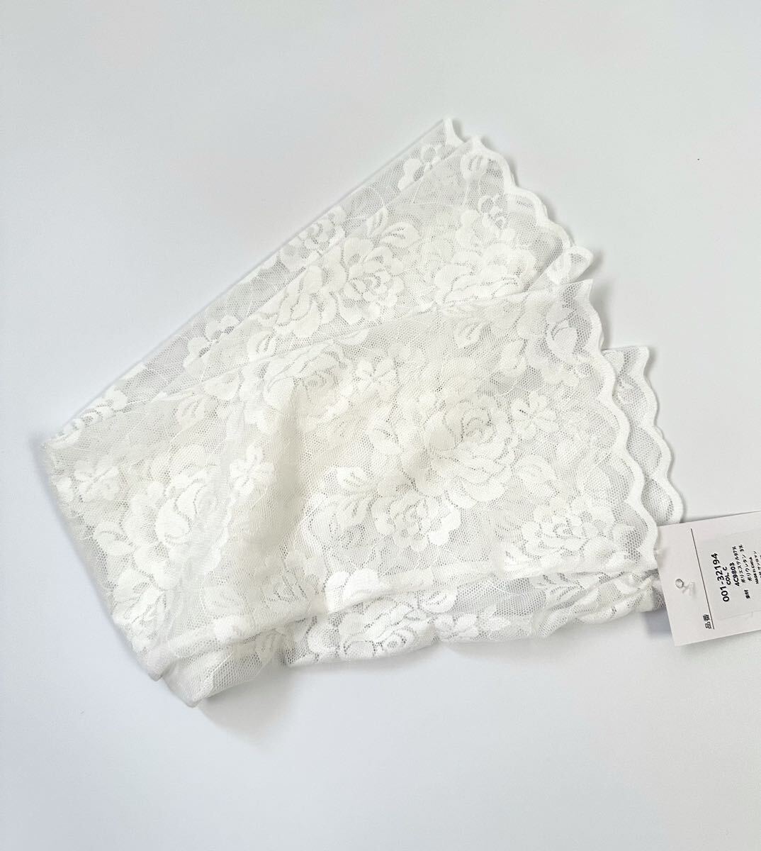 新品 タグ付き 総レース エレガントな透け感 日よけアームカバー 紫外線対策 UV対策 サンロマン拍卖