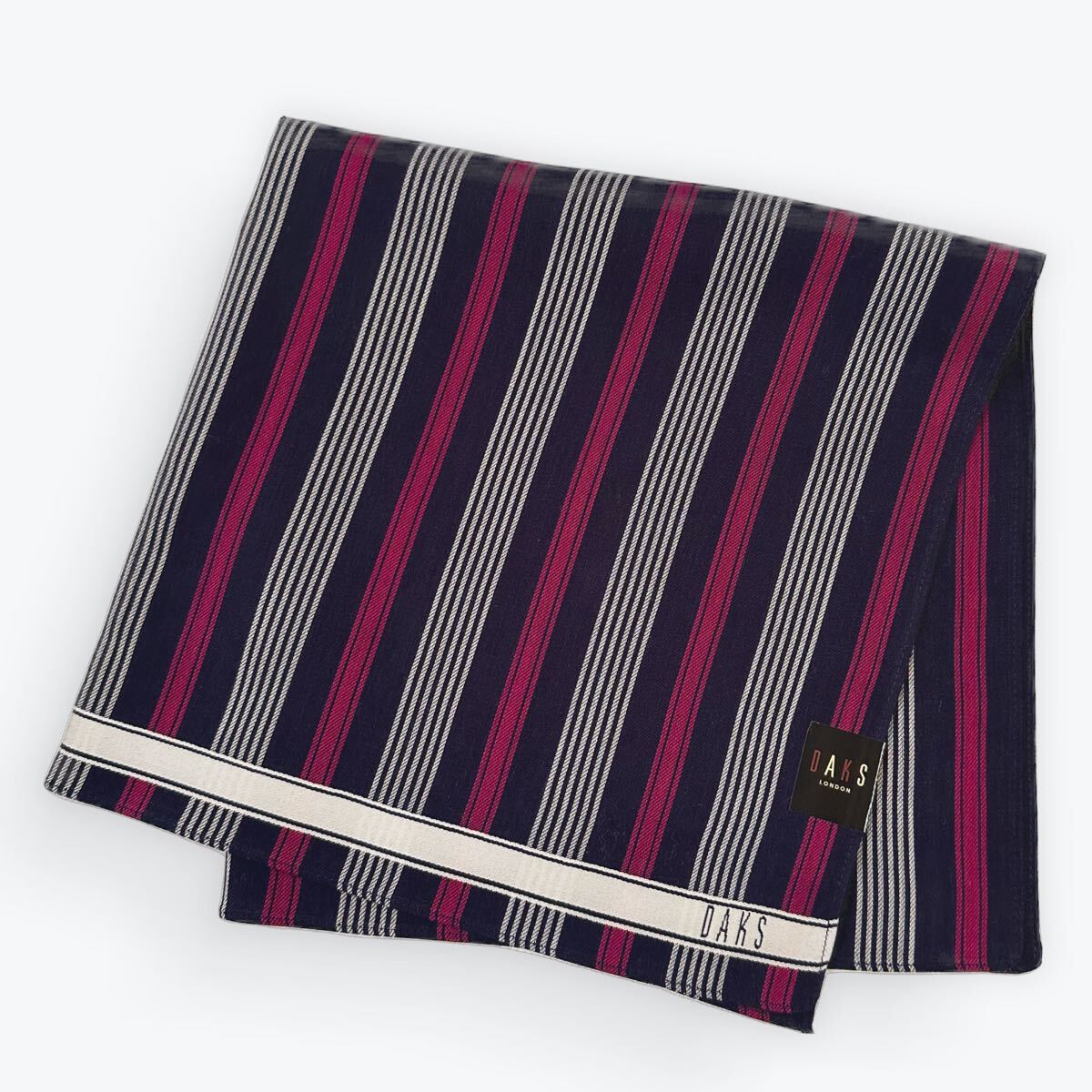 新品 日本製 DAKS 綿100% ハンカチ ダックス インターモード川辺拍卖