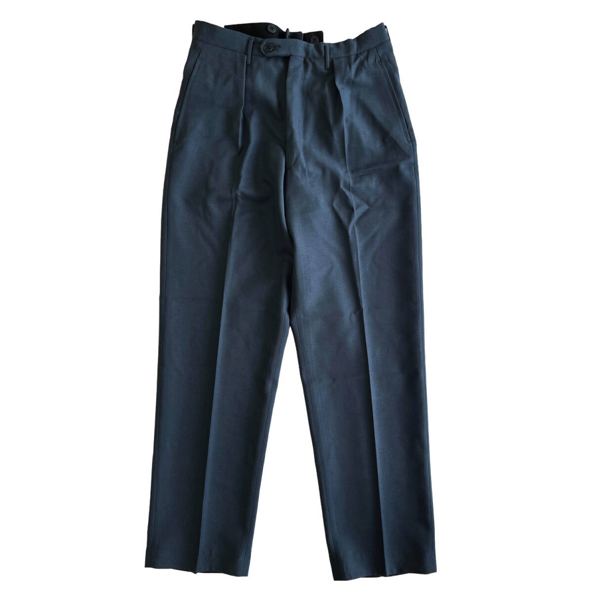 deadstock スウェーデン軍 トラウザーズ スラックス ネイビーグレーSwedish Army Parade Wool Trousers拍卖