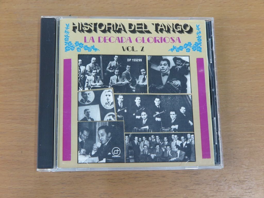 CD HISTORIA DEL TANGO / LA DECADA GLORIOSA Vol.2 中古品拍卖