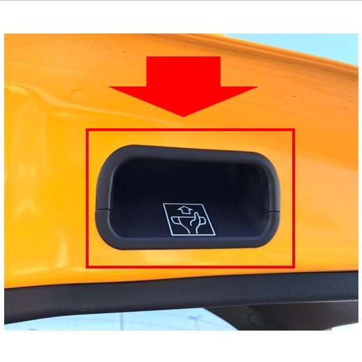 ◆新品 未使用 純正部品 トヨタ C-HR ZYX10 バックドアハンドル ドアブルハンドル 後期 リヤハッチ TOYOTA 流用 パーツ カスタム◆拍卖