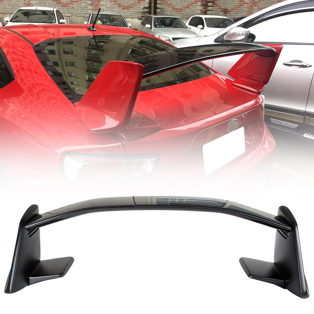 2012-2021 トヨタ 86 ZN6 FR-S BRZ クーペ ウィング 本物のカーボン+左右部分 ABS材質の素地 リアトランクスポイラー エアロ ウイング N拍卖
