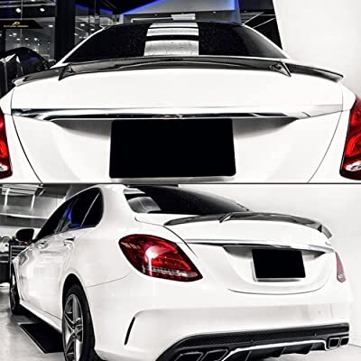 塗装込み 2015-2021 ベンツ Cクラス W205 セダン リアトランクスポイラー B TYPE ABSの材質 各純正色対応拍卖