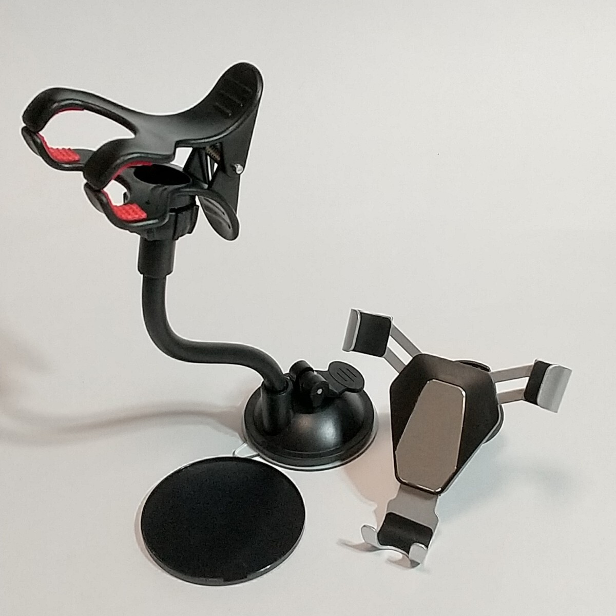 車載 スマホホルダー スマホスタンド 吸盤タイプ 吸盤プレート付 車載ホルダー エアコン吹き出し口タイプ 角度調整 2個セット拍卖