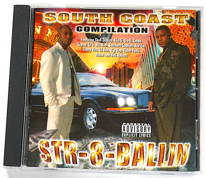 珍★ レア G-RAP・South Coast Compilation / Str-8-Ballin・Lil Jinx、Ceasar、南部コンピ・オリジナル盤・1997・Gangsta・G-Funk・即決!拍卖