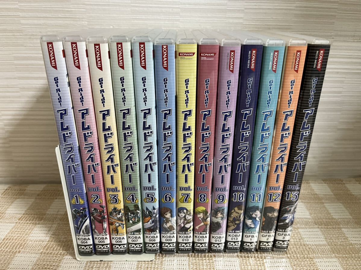 Get Ride アムドライバー 全13巻セットDVD セル版 即決 送料無料拍卖