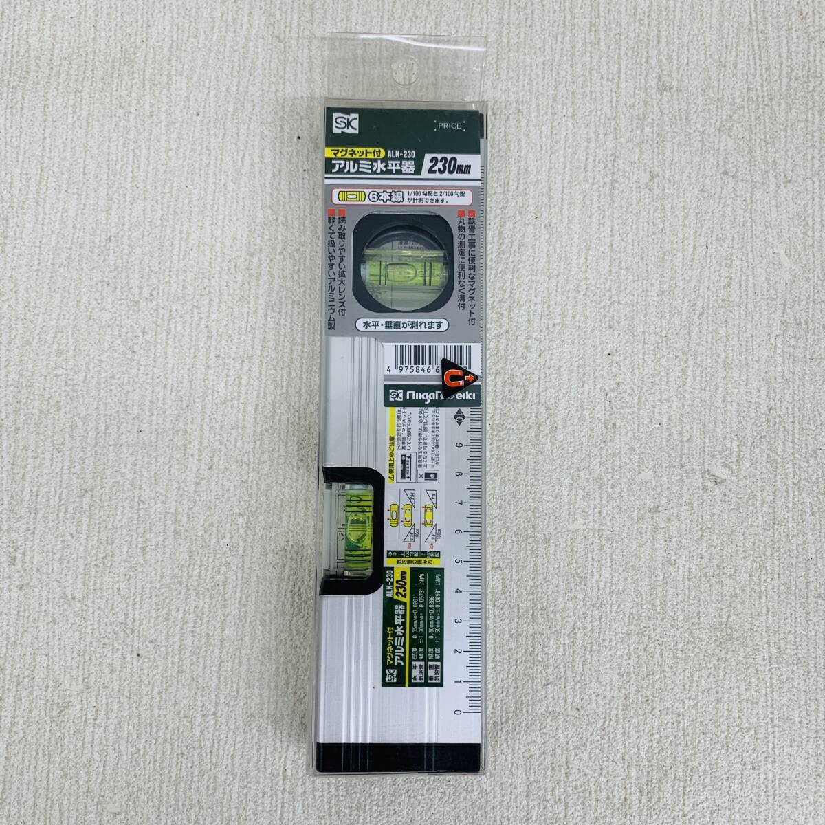 工具 ALM-230 アルミ水平器 ※2400010424557拍卖