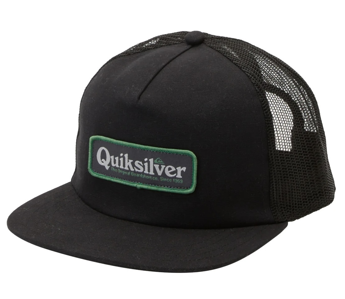Quiksilver Pursey 2 Snapback Hat Cap Black キャップ拍卖