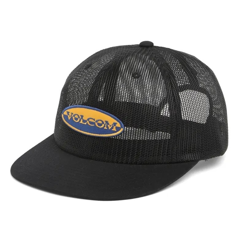 Volcom Meshington Trucker Hat Cap Black キャップ拍卖
