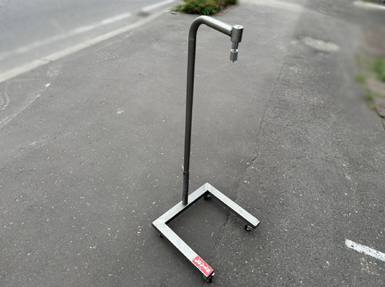 札幌市内近郊限定 激レア Levi's ディスプレイスタンド キャスター付き 店舗用 什器 ハンガースタンド リーバイス 中古現状 札幌市 白石店拍卖