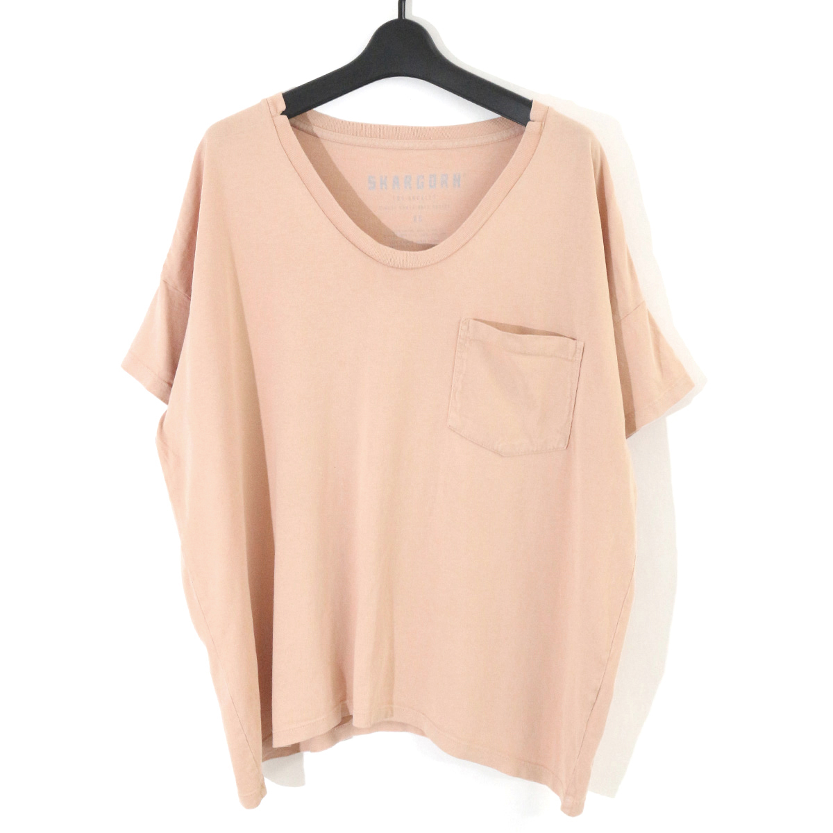 Deuxieme Classe購入 SKARGORN 19SS ポケツキワイドTシャツ XS 19070510002310 スカルゴーン ドゥーズィエムクラス拍卖