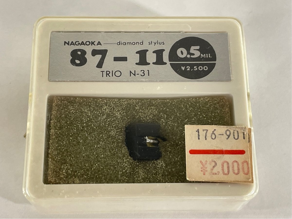 未使用 TRIO N-31 NAGAOKA DIAMOND STYLUS レコード針拍卖