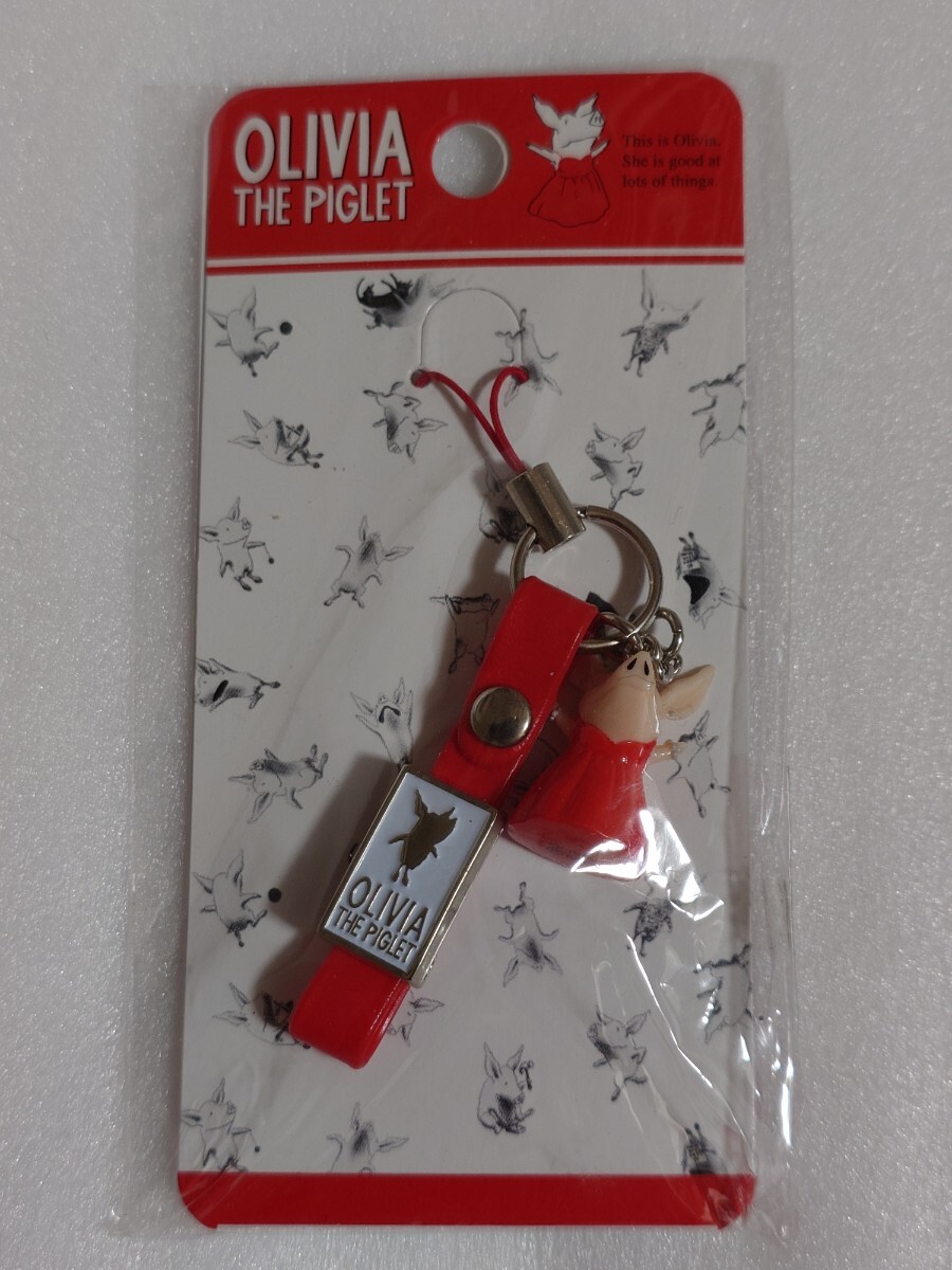 OLIVIA THE PIGLET マスコット ストラップ オリビア・ザ・ ピグレット拍卖