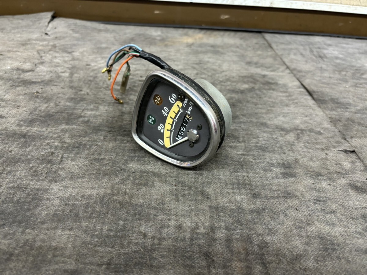 ホンダ リトルカブ AA01-330〜 スピードメーター 「45517k」 インジケーター 電装 キャブ車 HONDA 純正 部品 パーツ拍卖