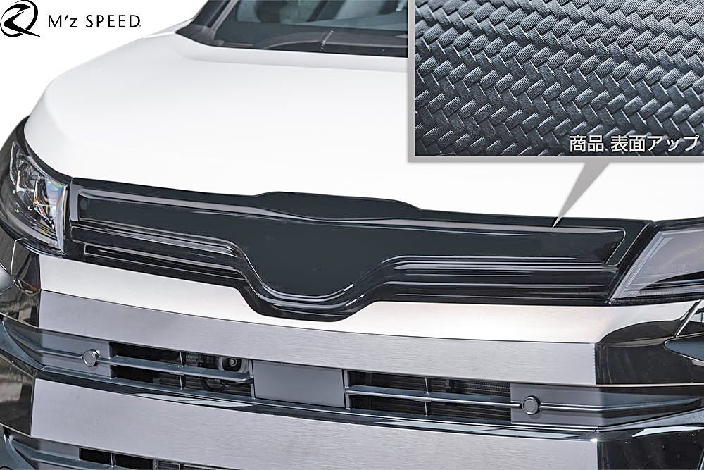 【M's】TOYOTA 90系 ノア S-Z S-G (2022/1-) M'z SPEED フードトップモール (カーボン柄ブラック) エムズスピード エアロ パーツ 3174-4310拍卖