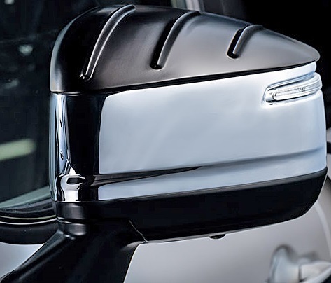 【M's】300 ランドクルーザー 前期 VJA300W FJA300W (2021/8-) M'z SPEED LUV LINE ドアミラーカバー 左右 ランクル 部品 2312-7040拍卖