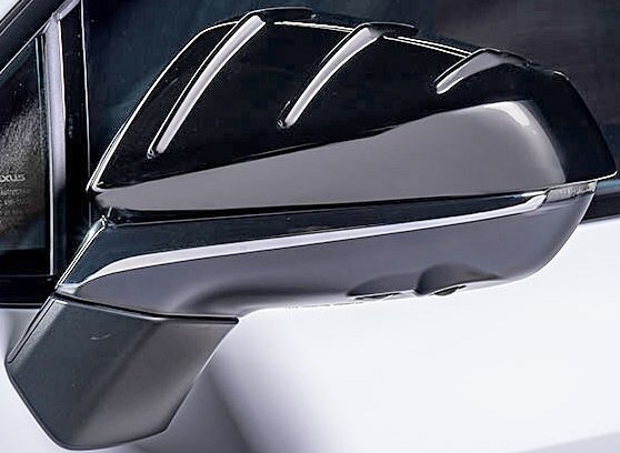 【M's】LEXUS 20系 NX Fスポーツ 前期 (2021/11-) M'z SPEED LUV LINE ドアミラーカバー LR エムズスピード エアロパーツ 2362-7040拍卖
