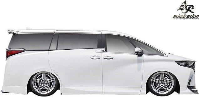 【M’s】 40 アルファード Executive Lounge Z 前期 (R5.06-) admiration DEPORTE サイドアンダースポイラー FRP アドミレイション エアロ拍卖