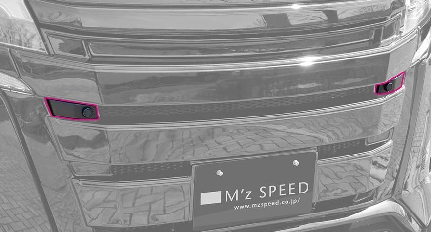 【M's】TOYOTA 後期 80ノア Si ZRR80W ZWR80W (2017/8-2021/12) M'z SPEED フロントグリル用 ICSアダプター エムズスピード 3173-7130拍卖