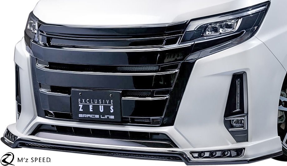 【M's】後期 80 ノア Si ZRR80W ZWR80W (2017/8-2021/12) M'z SPEED GRACE LINE フロントハーフスポイラー エムズスピード 3173-1132拍卖